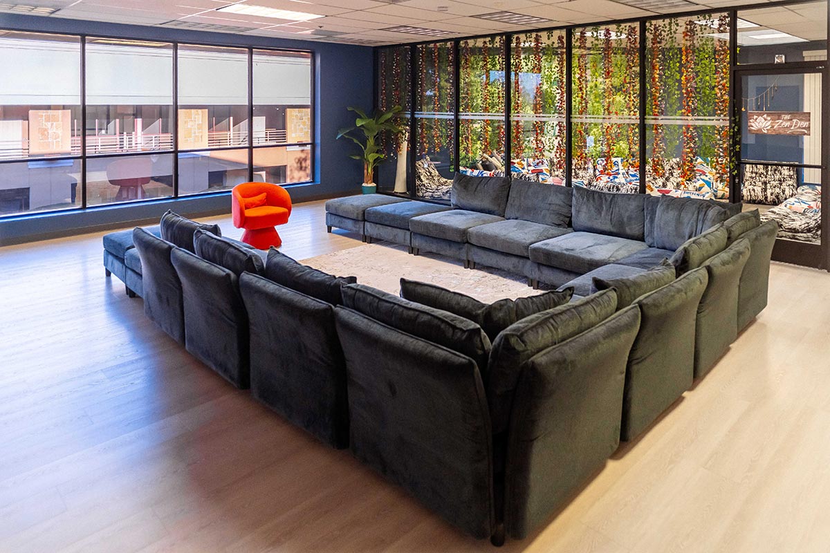 Interior of Lotus Recovery Services facilities