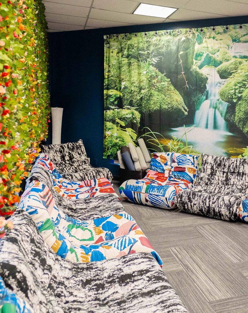 Interior of Lotus Recovery Services facilities