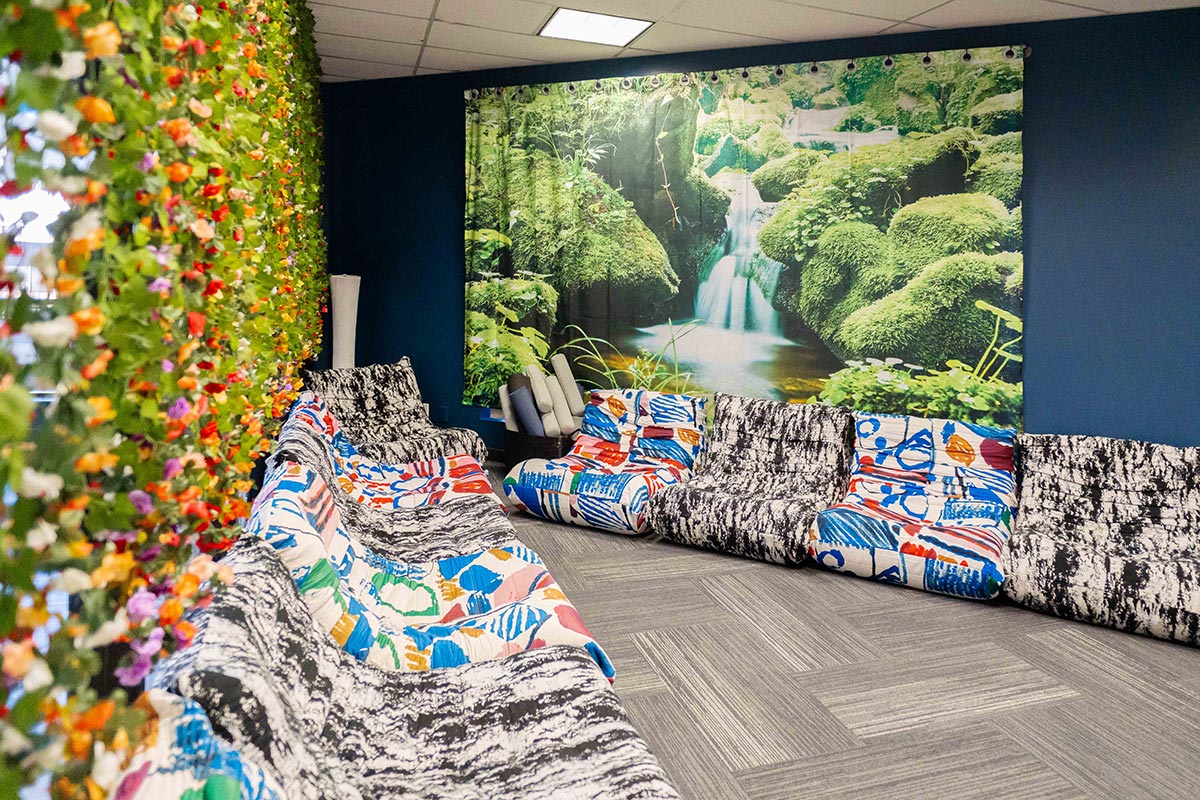 Interior of Lotus Recovery Services facilities