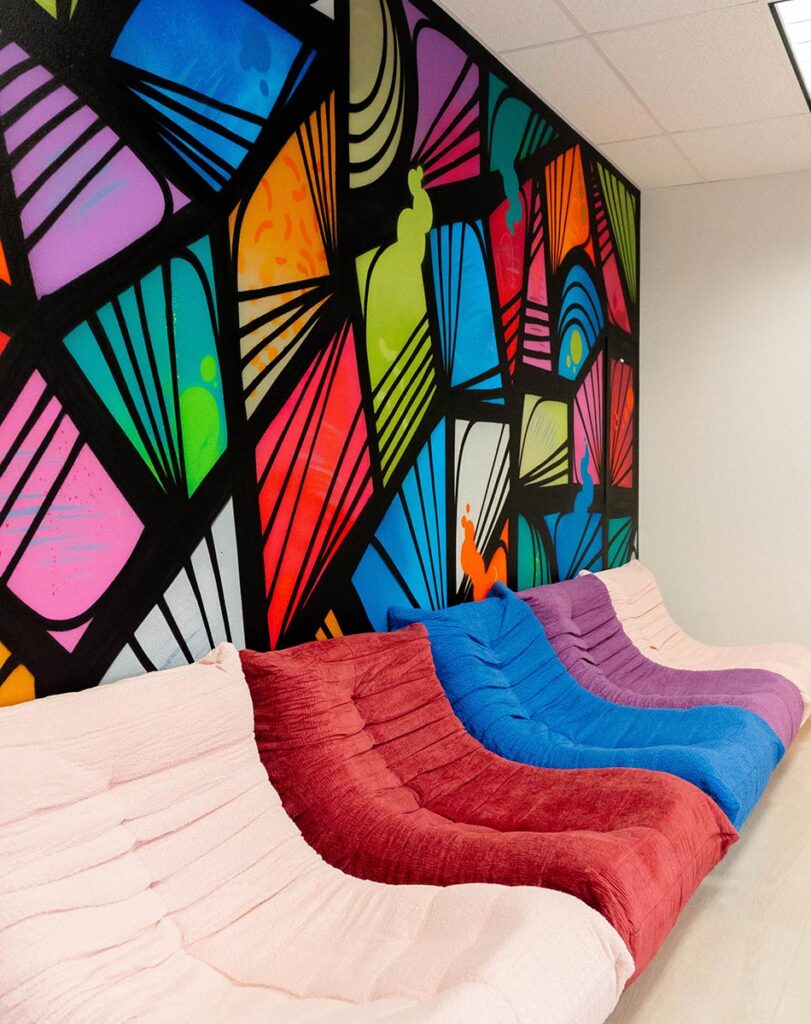 Interior of Lotus Recovery Services facilities