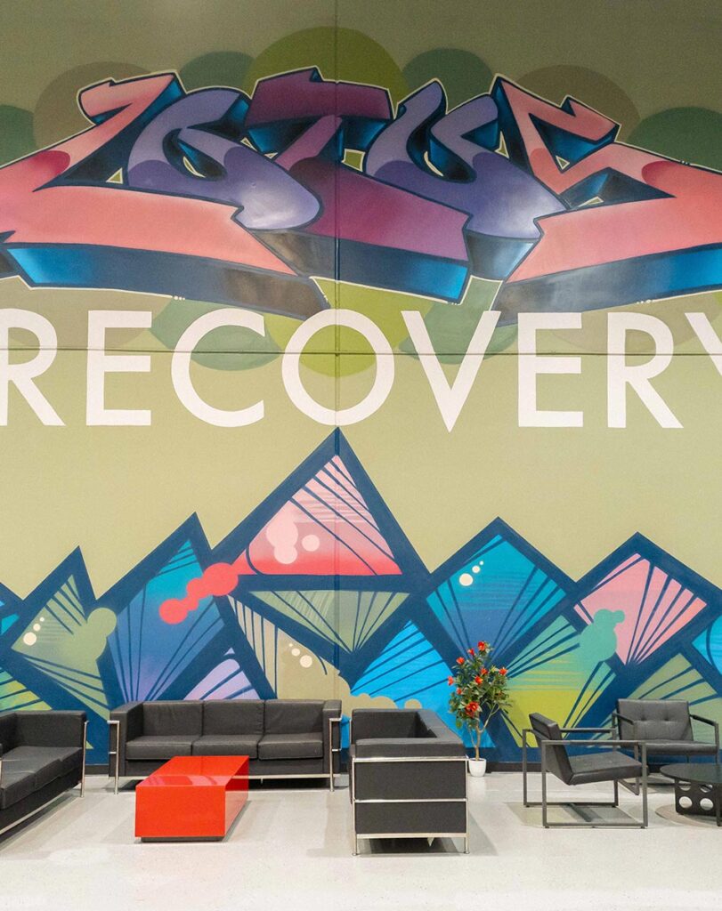 Interior of Lotus Recovery Services facilities