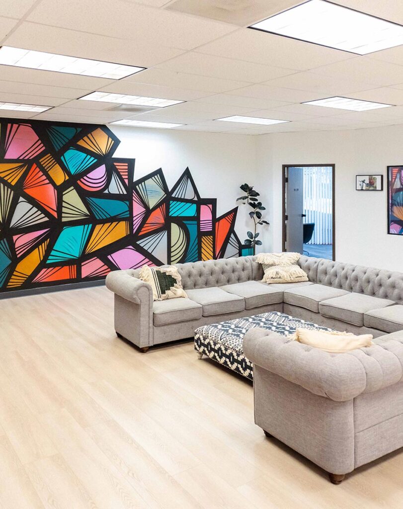 Interior of Lotus Recovery Services facilities