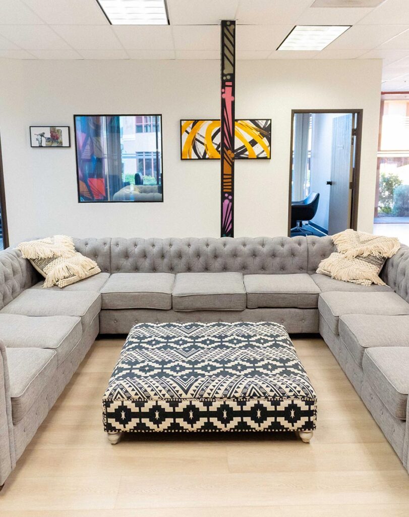 Interior of Lotus Recovery Services facilities