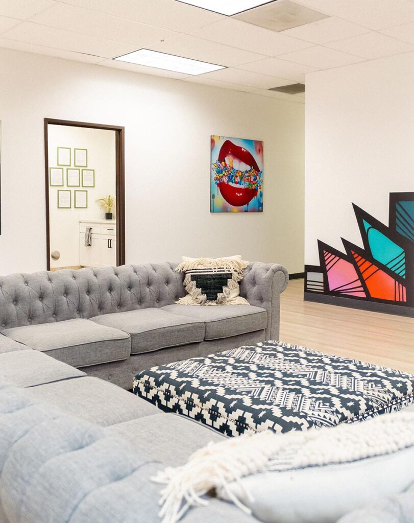 Interior of Lotus Recovery Services facilities