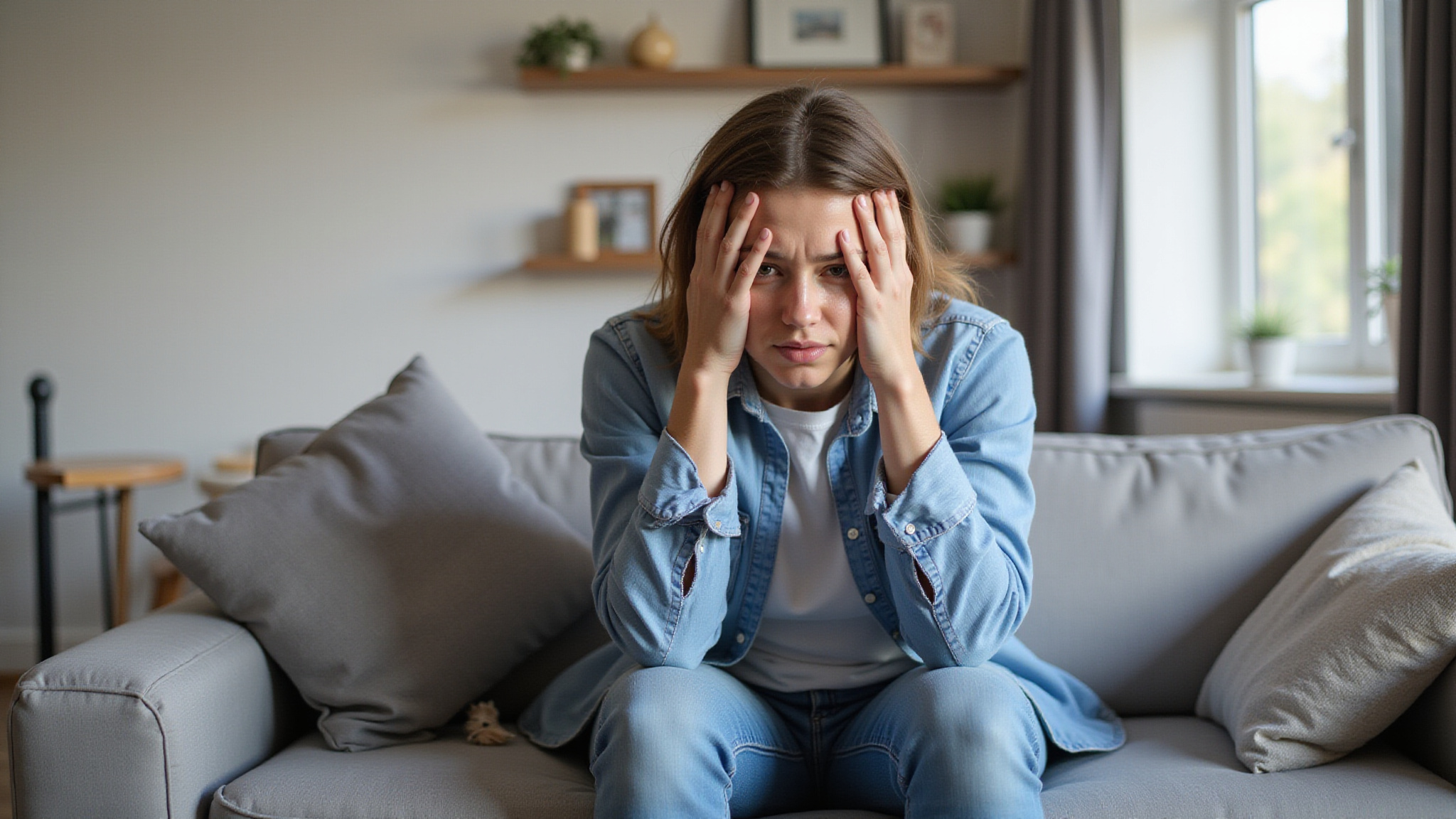 Emotional exhaustion from anxiety