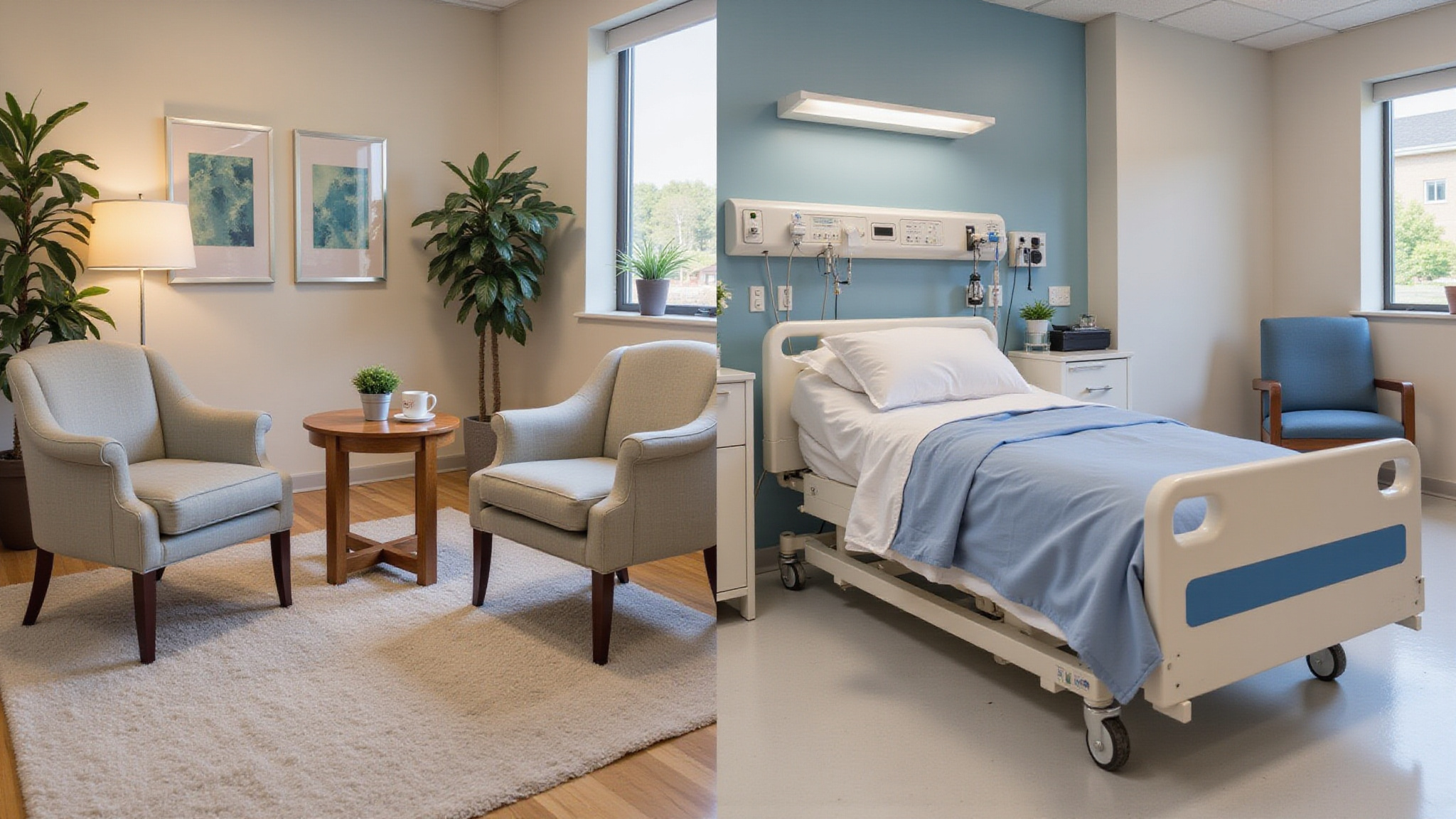 inpatient vs outpatient mental care